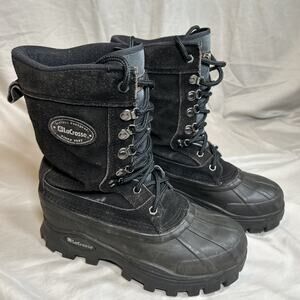 Lacrosse Mens 9 Boots Thermolite Waterproof Black Insulated